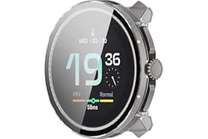 BBZ Etui wyścigowe, odporna na wstrząsy twarda obudowa ochronna z poliwęglanu uniwersalna osłona ochronna kompatybilna z Suunto Race, Suunto Race, Silikon