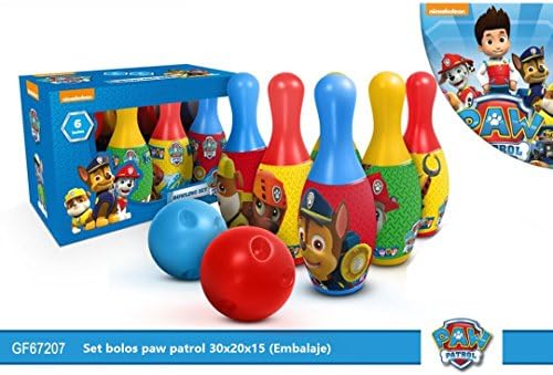 Bowling Set for kid's, Paw Patrol Design (Boys)