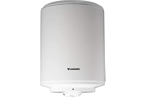 RYTE PRO Junkers Grupo Bosch Termo Electrico 50 litros | (Pequeña abolladura en la parte) | Calentador de Agua Vertical, Resistencia Ceramica, 1500w