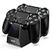 Produktbild Zecti PS4 Controller Ladegerät Dual Fast Charging Dualshock PlayStation Ständer mit LED Ladeanzeige PS4 Zubehör für Playstation 4 / PS4 Pro / PS4 Slim Controller