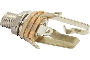 Allparts EP-0155L-000 Switchcraft - Conector jack estéreo largo