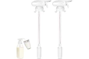 IRYNA 2 pezzi erogatore di latte elettrico portatile per frigo, rubinetto magico, erogatore automatico di succhi di frutta, bibite, birra, bevande con rubinetto per la casa cucina