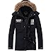 Produktbild TAPOO Herren Daunenjacke, Dick Winterjacke Parka Sportjacke, Wintermantel mit Abnehmbarer Kapuze
