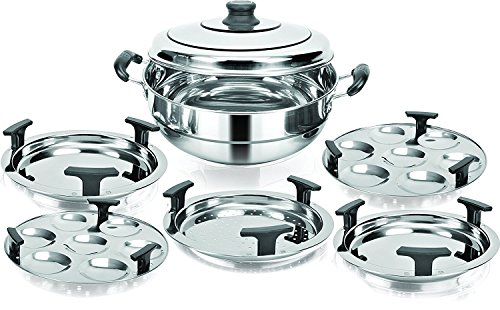 Kitchen Essentials Induction Steamer Cooker Kadai(2idli,2Dhokla,1PatraPlate)