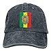 Produktbild Rasta Lion Jamaica Flag Mens Adjustable Denim Trucker Hat Sun Visor Cricket Cap
