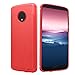 Produktbild Funda® Festigkeit und Flexibilität Smartphone Hülle für Motorola Moto G6 Plus(Rot)