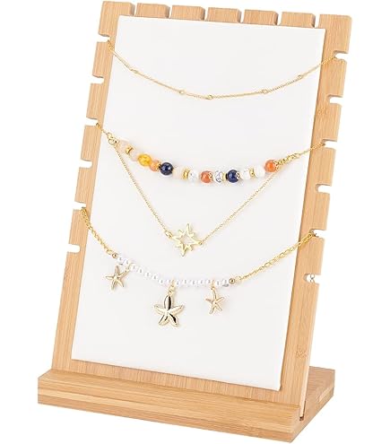 Vind de beste fabricaten en voor de houten sieraden displays