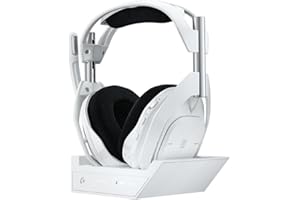 Logitech G Astro A50 X LIGHTSPEED, bezprzewodowy zestaw słuchawkowy do gier + podstawa, PRO-G GRAPHENE, PLAYSYNC na Xbox Series X|S, PS5, PC, Nintendo Switch/Switch 2,Bluetooth,HDMI 2.1 Passthru-Biały