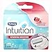 Schick Intuition Renewing Moisture Pomegranate Womens Razor Refill Cartridges, 3 count