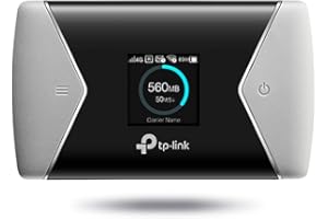 TP-Link M7650 Mobile Router Hotspot Portatile, Wi-Fi Dual-Band AC1200Mbps, 4G+ LTE Cat11 600Mbps, SIM Card, SD Card fino a 32G, Display a Colori, Durata fino a 15 ore, Controllo del Traffico