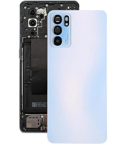COVER BACK POSTERIORE SCOCCA per OPPO FIND X5 CPH2307 VETRO FOTOCAMERA BIANCO
