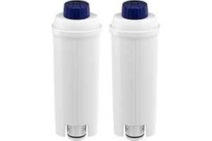 DEE.ROMG Lot de 2 Filtres à Eau de Rechange pour Machine à Café Filtre Delonghi Magnifica s pour De'Longhi ECAM, ETAM, EC, BC Series