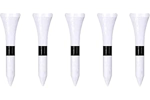 Zivisk Bamboo Golf Tees 83mm 70mm 54mm 38mm Available Bag of 100, Strong Sustainable Biodegradable