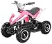 Produktbild Actionbikes Motors Mini Elektro Kinder Racer 800 Watt ATV Pocket Quad Kinderquad Kinderfahrzeug... (Pink/Weiß)