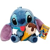Dondurma Yiyen Stitch Peluş 25 cm