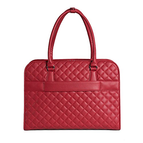 SOCHA SO-RED-DIAMOND Designer Business Tasche für Damen, 39,11 cm (15,6 Zoll) rot - 2