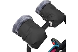 Alihoo Kinderwagen Handwärmer, 1 Paar Kinderwagen Handmuff Warme Handschuhe für Eltern Betreuer Kutsche Handmuffs Kinderwagen,Buggy