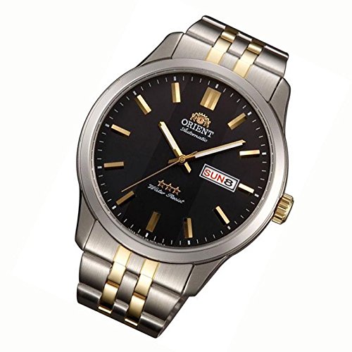Orient Uhr Classic Automatik Tag Datum Bi color Herrenarmbanduhr FEM7P00CB9 Orient Uhr Classic Automatik Tag Datum Bi color Herrenarmbanduhr FEM7P00CB9
