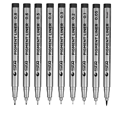 Preisvergleich Produktbild AimdonR Handgemalter Stift, Aquarellpinsel-Marker - Ungiftige wasserbasierte Beschriftungsmarker Kalligraphie-Stifte für Erwachsene Kinder Malbuch, Skizzieren, Zeichnen