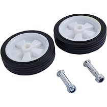 Lot De 2 Roues De Rechange Pour Compresseur – Antichoc Et Antidérapantes, 15,2 Cm - 12