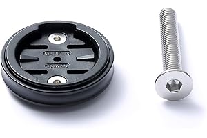 ICREOPRO Bicycle Gravity Cap Mount For Garmin Edge GPS Cycling Computer