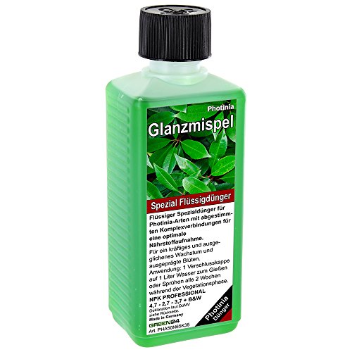 Photinia-Dünger HIGH-TECH Pflanzen Dünger für Glanzmispel Lorbeermispel Photinien