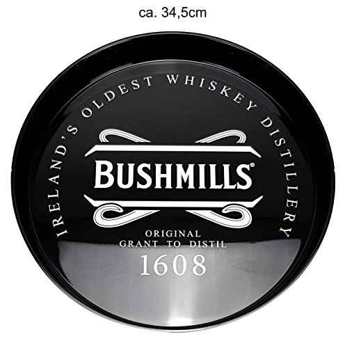 Preisvergleich Produktbild Bushmills Tablett Serviertablett Kellnertablett ca. 34,5cm