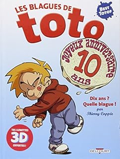 jaquette livre Les Blagues de Toto HS - Dix ans ? Quelle blague !