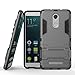 Chevron Back Cover Case for Xiaomi RedMi Note 3 (Grey) [Military Grade Version 2.0 With Kick Stand Hybrid Back Cover Case] RS.299.00