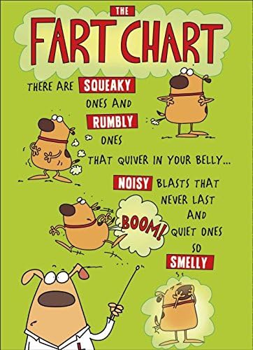 UK Greetings Birthday Card for Him/Friend - Funny Fart DesignThe Forest Stewardship Council