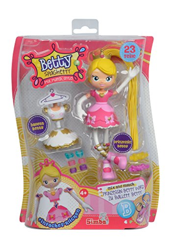 Preisvergleich Produktbild Simba 109281000PRI - Betty Spaghetti Puppe Prinzessin / Balletttänzerin