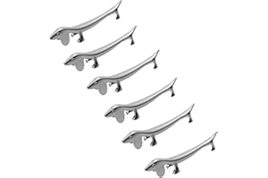 Kopinma Juego de 6 estantes para palillos en diseño de perro, resistente, soporte para cucharas, tenedores, cubiertos, apto para lavavajillas, banco de cuchillos, soporte para utensilios de cocina (9