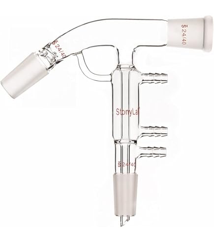 Adattatore Riduzione Vetro Borosilicato 19/22 A 14/20 - Per Attrezzature Da Laboratorio