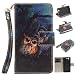 Produktbild Nancen Sony Xperia Z3 Compact / Z3 mini (4,6 Zoll) Handytasche / Handyhülle. Flip Etui Wallet Case in Bookstyle - Premium PU Lederhülle Hülle Cover Mit Lanyard / Strap, Standfunktion, Kreditkarte und Brieftasche