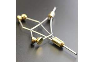 HEIBTENY 3 Stück Fliegenfischen Bindewerkzeug|Fischkoeder Fliegenbinden Werkzeug Widgets Standardgroesse Schwerer Kugelkopfspulenhalter|Bindewerkzeug