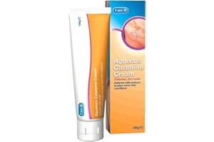 Care Aqueous Calamine Cream Sunburn Relief Soothing Itch Relief Cream Itchy skin relief for adults & Children TLC For Dry Skin And Other Minor Skin Conditions 100g 1 Pack