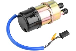 VOBOR Motorcycle Fuel Pump, 80LPH Universal Electric Aluminium Alloy Fuel Pump for CBR600F CBR600F2 CBR600F3 TRX350 TRX350D