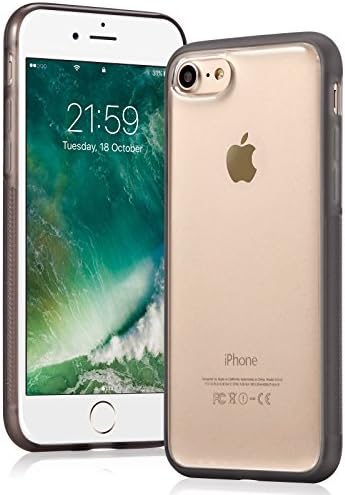 iPhone 7 Case, Wonanse Anti Gravity for iPhone 7 Case Magical Nano Can Stick to Glass, Whiteboards, Mirrors Tile and Smooth Surfaces Gray