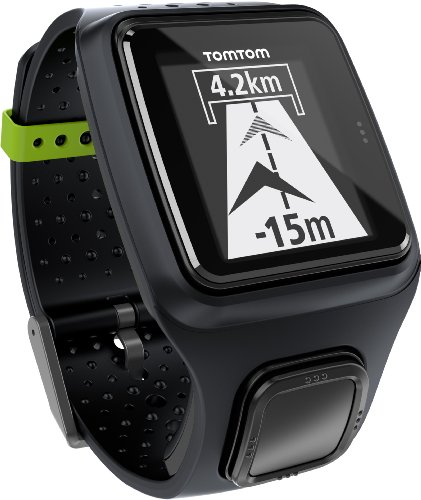 TomTom Runner - Reloj con GPS para correr, color Negro, Talla única