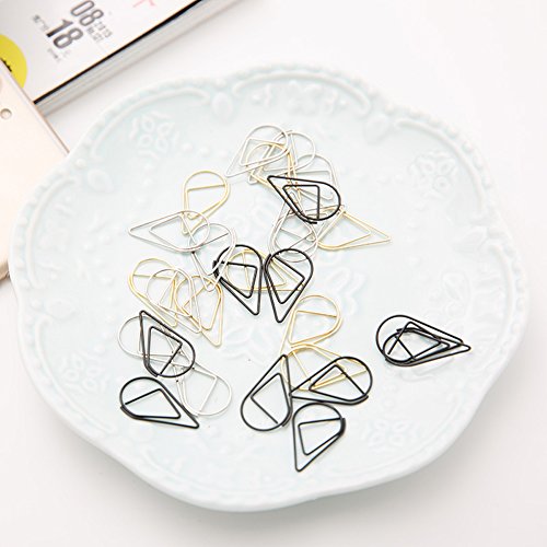 Beauty360 Pinzas de encuadernaci n decorativas clip de carpetas Clip de carpetas de documentos art stica nueva forma de acero 30 x Clip de papel 2 5 cm reviews Beauty360 Pinzas de encuadernaci n decorativas clip de carpetas Clip de carpetas de documentos art stica nueva forma de acero 30 x Clip de papel 2 5 cm