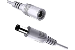 ‎TONTON Tonton Kabel przedłużający DC 5 m do taśm LED marki KSIPZE / wąż świetlny LED / pasek świetlny/łańcuch świetlny DIY dekoracja, dodatkowe 5 m, długość ok. 5 m, do ładowarki kamery monitorującej