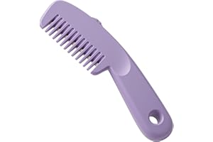 XINZHIZHU Hair Razor Comb for Cutting Hair 2-in-1 Thining Trimmer Triming Comb Split End Trimmer for Women Homeuse Cutting and Styling Salon Clipper Hairdressing Razor Stainless Steel 3-Precision Adjustment
