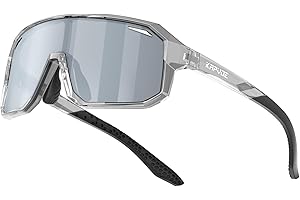‎KAPVOE KAPVOE Polarisiert Kinder Sonnenbrille Jugend Fahrradbrille Softball Baseball Tennis TR90 Rahmen UV400 Schutz K9029