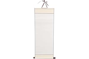 FAVOMOTO 30*80cm Leerer Kalligraphie-Rollen Schriftrollen Chinesische Kalligraphie Schriftrolle Papier Zum Beschreiben Japanpapier Malrolle Japanpapier Reispapier Papierrolle Wand Farbe Roller Pinsel