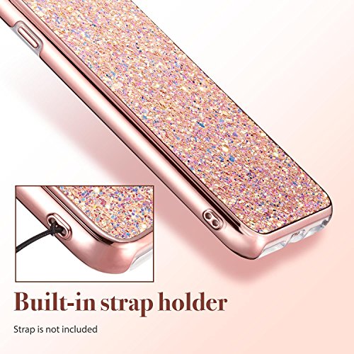iPhone 7 Plus Case, ESR Luxury Glitter Sparkly Diamond Case with Dual Layer Design [Shockproof] [Hard PC Back, Soft TPU Inner] Protective Case Cover for 5.5