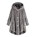 Produktbild Ncenglings Jacke Leichte Damen Langer Abschnitt Mantel Regenjacke Wasserdicht Jacke Übergangsjacke Kapuze Mantel Baumwolle Atmungsaktiv Kapuzen Trenchcoats Windjacke Einstellbarer