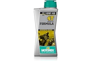 Motorex Formula 4T Semi Synthetic 10W-40 Oil, 1000.0 milliliters