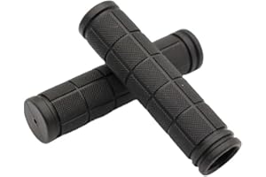 NOXYZA Antiscivolo Morbide Manopole, Coppia di impugnature ergonomiche, per bicicletta in gomma morbida antiscivolo