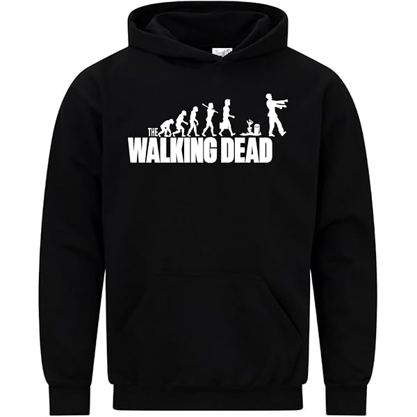 The Walking Dead Logo Pullover Hoodie : Amazon.co.uk: Fashion