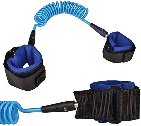 Urassistant 2016 New Design Adjustable Soft Baby Toddler Anti Lost Belt Safety Harness Security Elastic Wire Rope Wrist Link Tether Leash Anti Lost Step Walk Hand Belt for Traveling Shopping Exploring